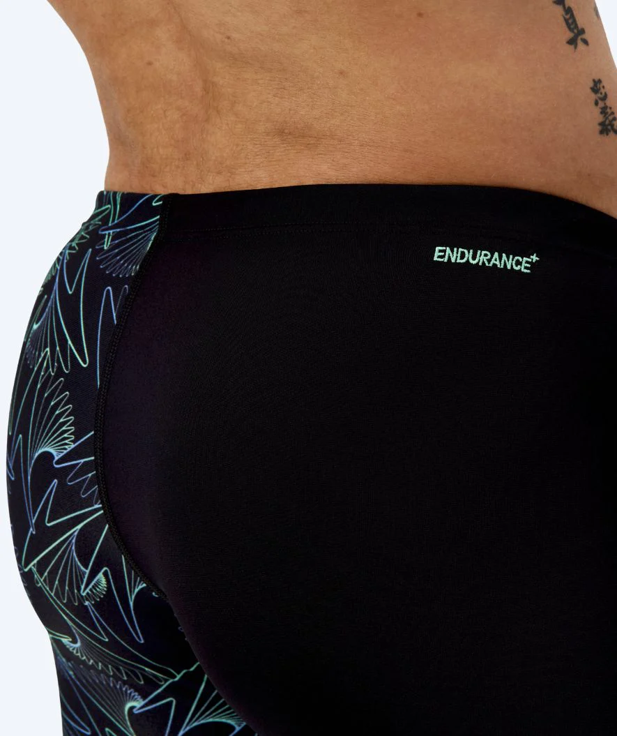 Speedo lange Badehose für Herren - Hyperboom V-Cut - Schwarz/Grün - Image 7