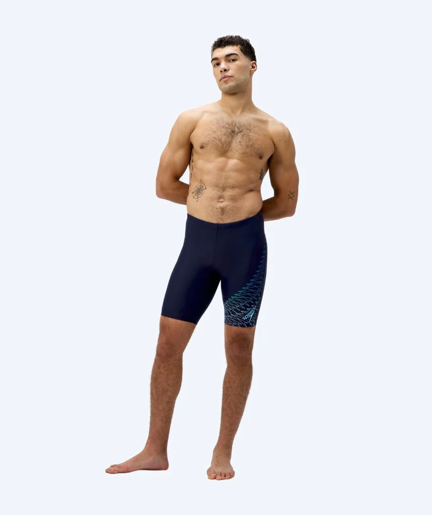 Speedo lange Badehose für Herren - Medley Logo - Donkerblau - Image 3