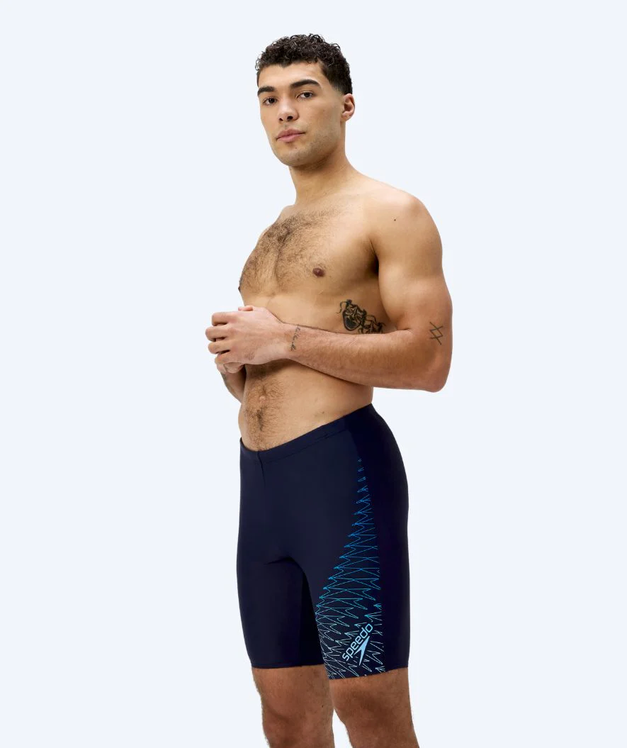 Speedo lange Badehose für Herren - Medley Logo - Donkerblau - Image 4
