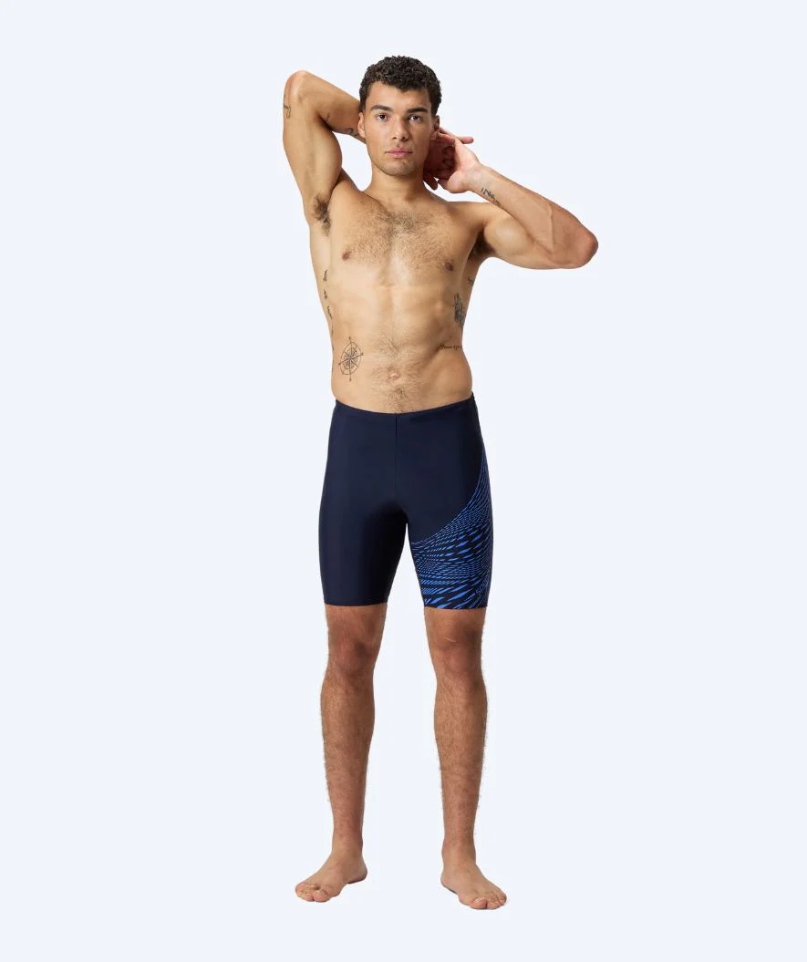 Speedo lange Badehose für Herren - Medley Logo - Donkerblau/Hellblau - Image 3