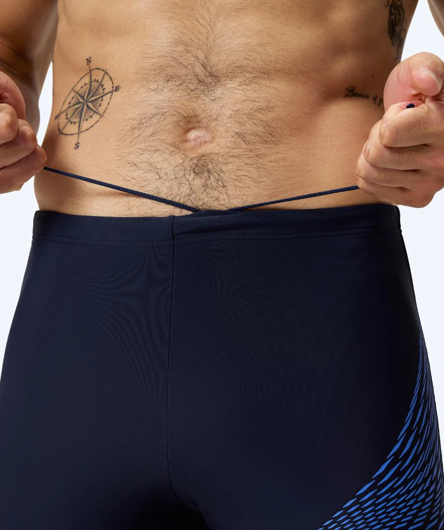 Speedo lange Badehose für Herren - Medley Logo - Donkerblau/Hellblau - Image 4
