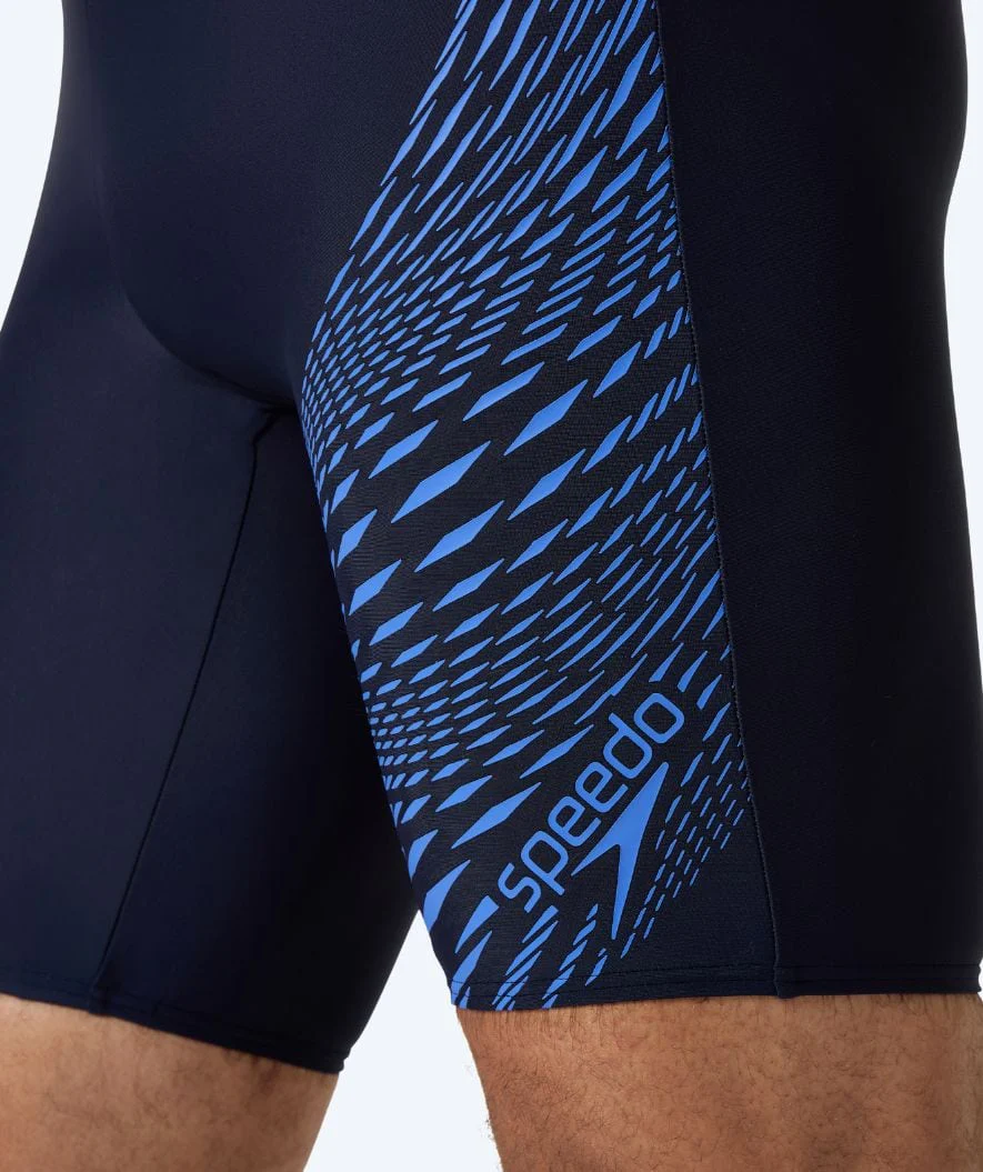 Speedo lange Badehose für Herren - Medley Logo - Donkerblau/Hellblau - Image 5