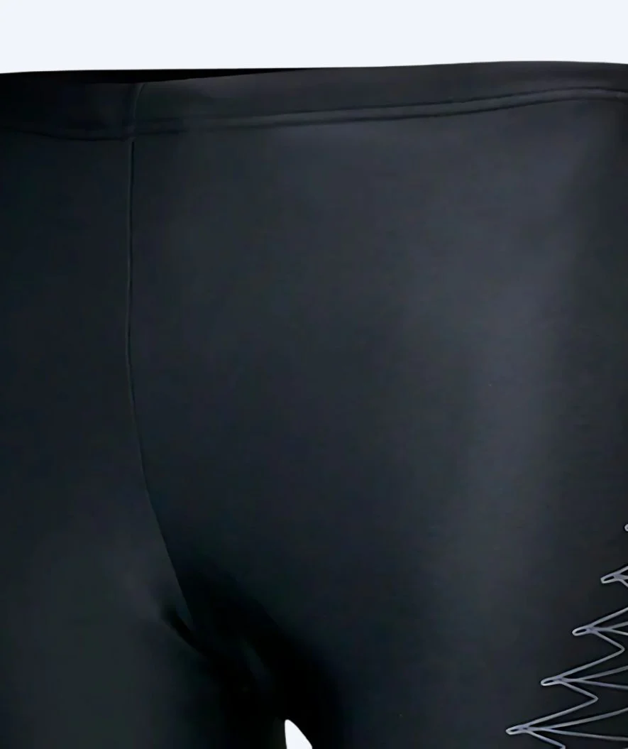 Speedo lange Badehose für Herren - Medley Logo - Schwarz/Grau - Image 3