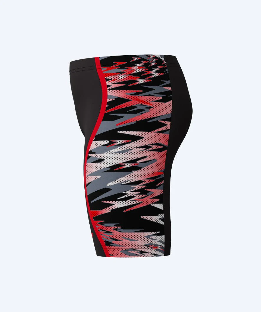 Speedo lange Badehose für Jungen - Hyperboom Splice - Schwarz/Grau - Image 3