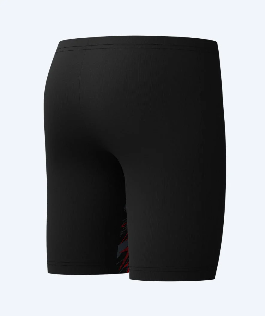 Speedo lange Badehose für Jungen - Medley Logo - Schwarz/Grau - Image 2