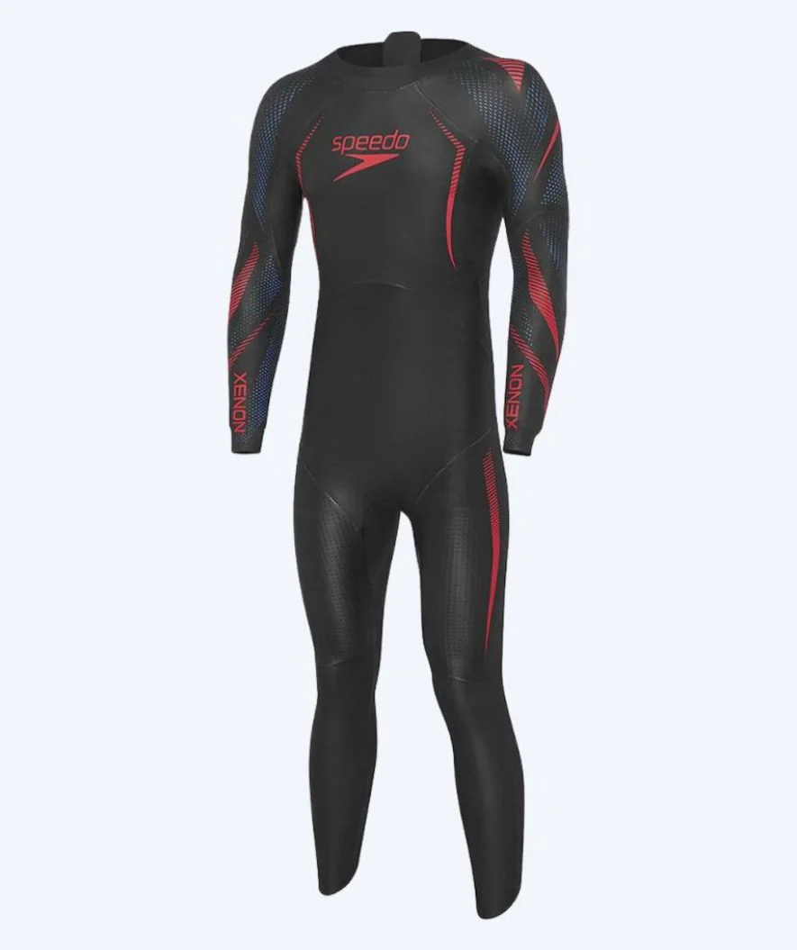 Speedo Neoprenanzug für Herren - Xenon - Schwarz/Rot - Image 4