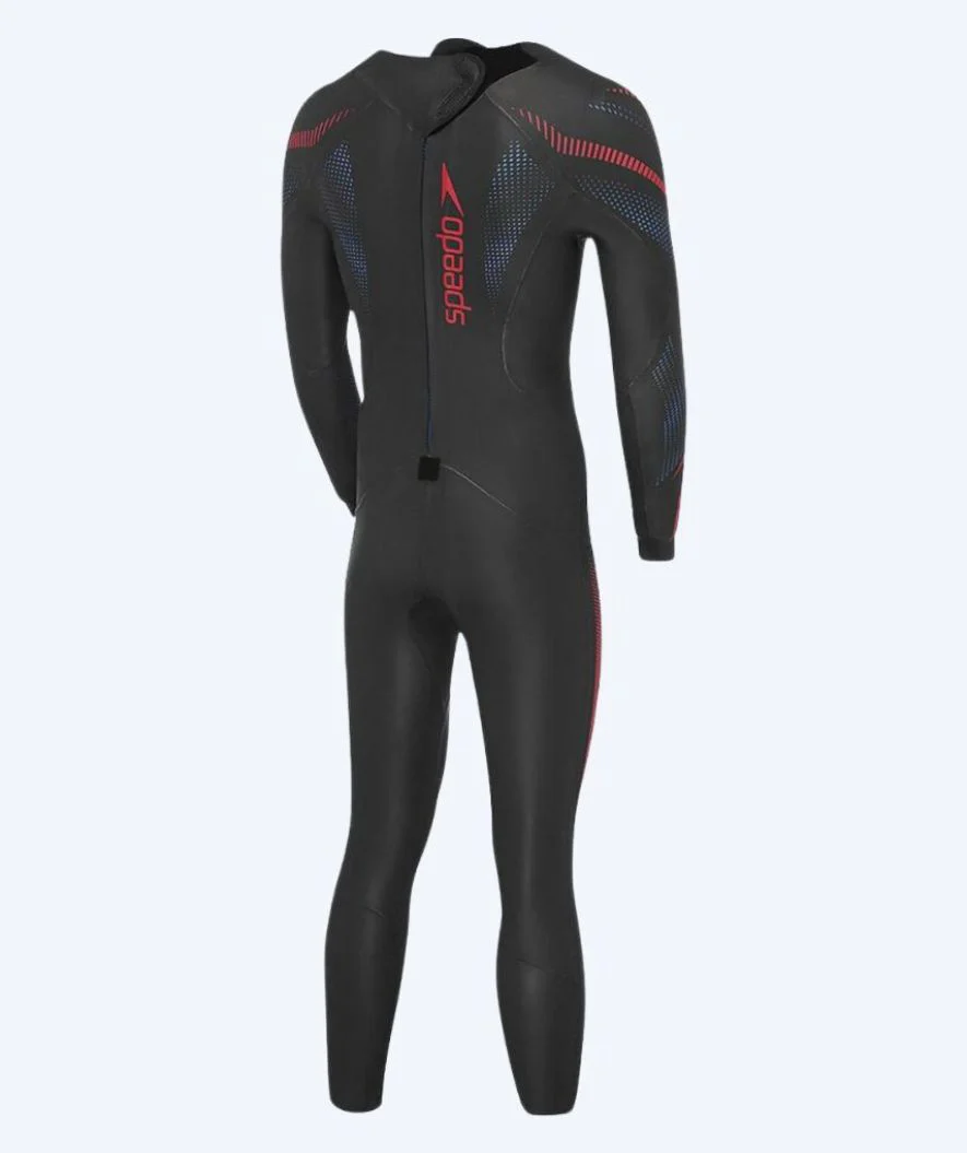 Speedo Neoprenanzug für Herren - Xenon - Schwarz/Rot - Image 5