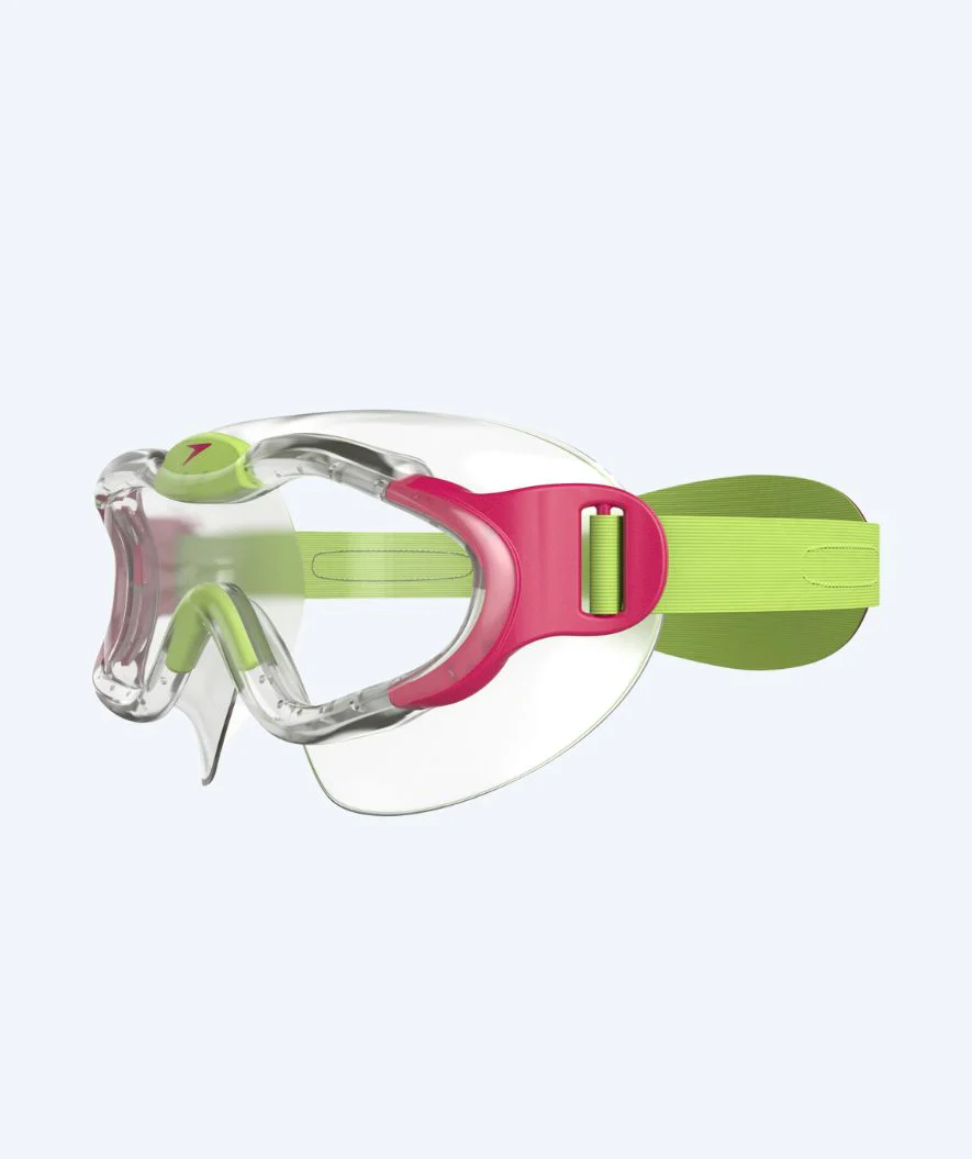Speedo Schwimmbrille für Kinder (2-6) - Sea Squad Mask - Klar/Rosa - Image 2