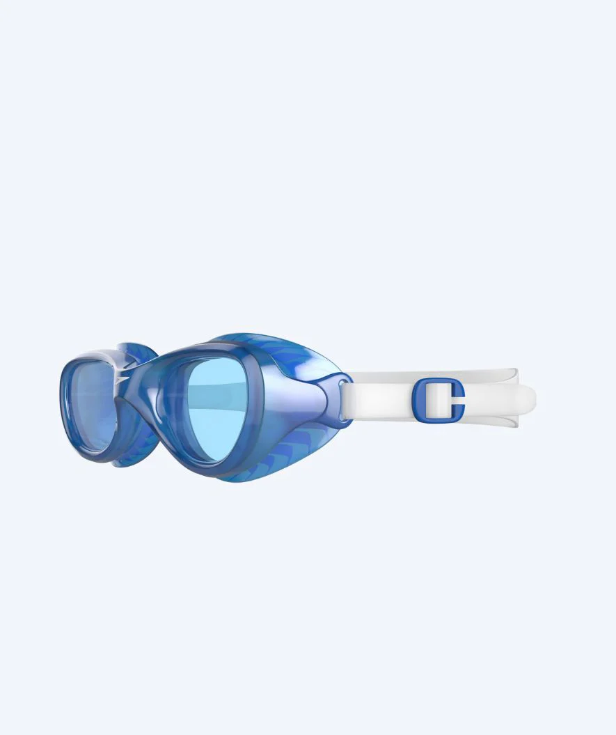 Speedo Schwimmbrille für Kinder (6-14) - Futura Classic - Weiß/Blau - Image 3