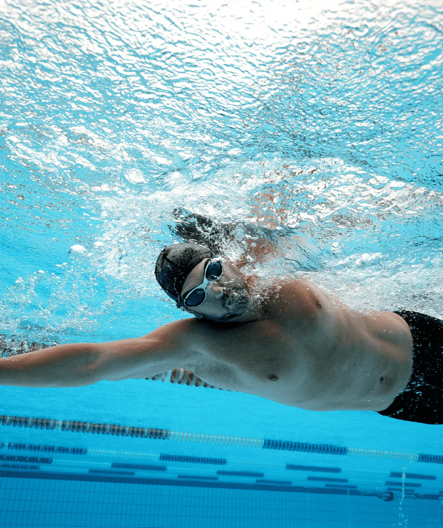 Speedo Schwimmbrille für Freizeitschwimmer - Biofuse 2.0 - Blau (Smoke Scheiben) - Image 4