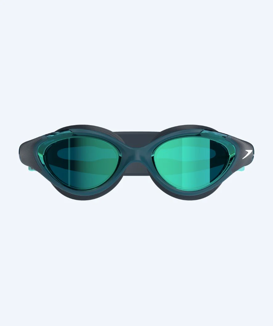 Speedo Schwimmbrille für Freizeitschwimmer - Biofuse 2.0 Mirror - Donkerblau/Grün - Image 2