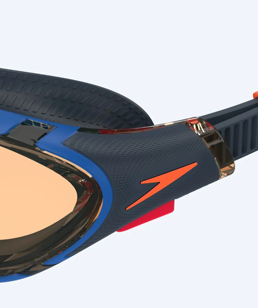 Speedo Schwimmbrille für Freizeitschwimmer - Biofuse 2.0 - Donkerblau/Orange - Image 4
