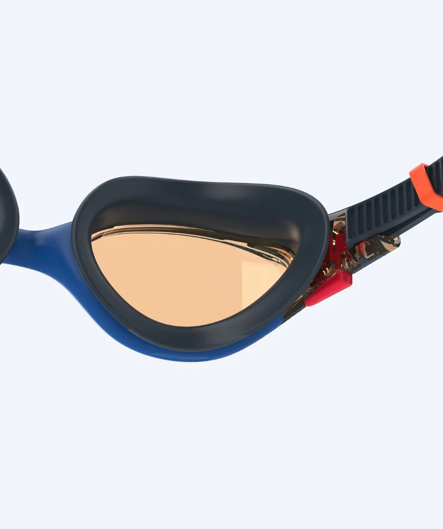 Speedo Schwimmbrille für Freizeitschwimmer - Biofuse 2.0 - Donkerblau/Orange - Image 5