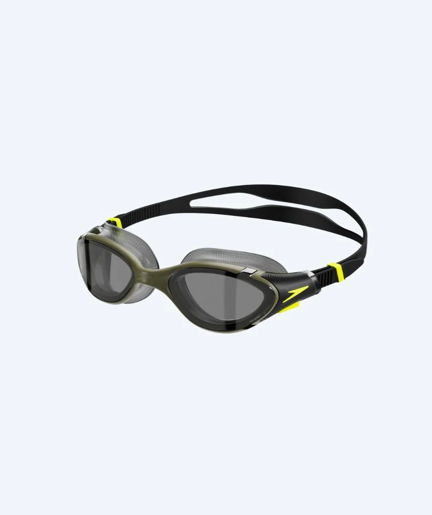 Speedo Schwimmbrille für Freizeitschwimmer - Biofuse 2.0 - Schwarz/Grün