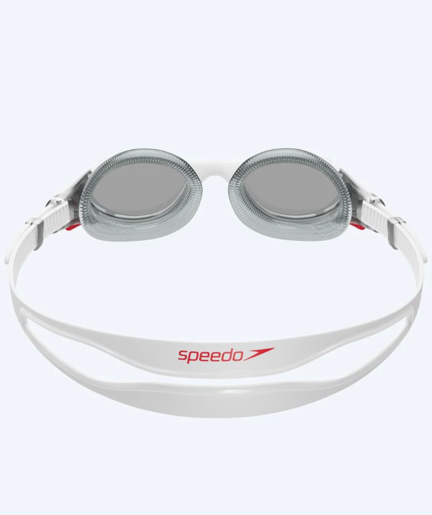 Speedo Schwimmbrille für Freizeitschwimmer - Biofuse 2.0 - Weiß (Smoke Scheiben) - Image 2