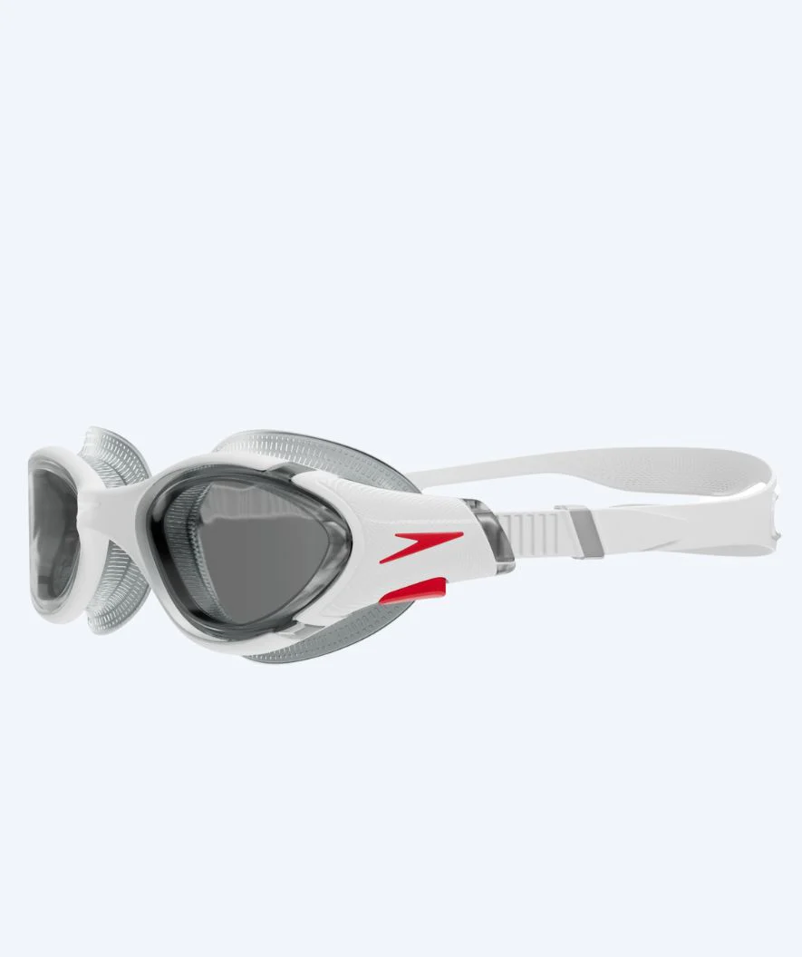 Speedo Schwimmbrille für Freizeitschwimmer - Biofuse 2.0 - Weiß (Smoke Scheiben) - Image 3