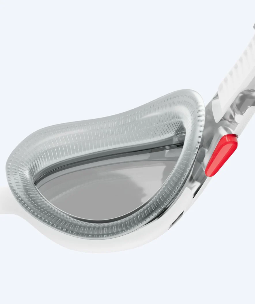 Speedo Schwimmbrille für Freizeitschwimmer - Biofuse 2.0 - Weiß (Smoke Scheiben) - Image 5