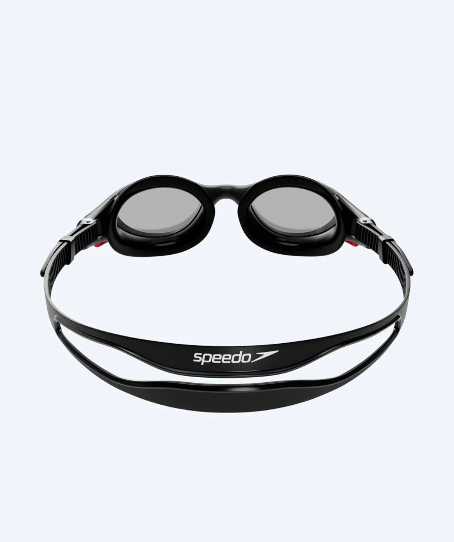 Speedo Schwimmbrille für Freizeitschwimmer - Biofuse Flexiseal - Schwarz (Smoke Scheiben) - Image 4