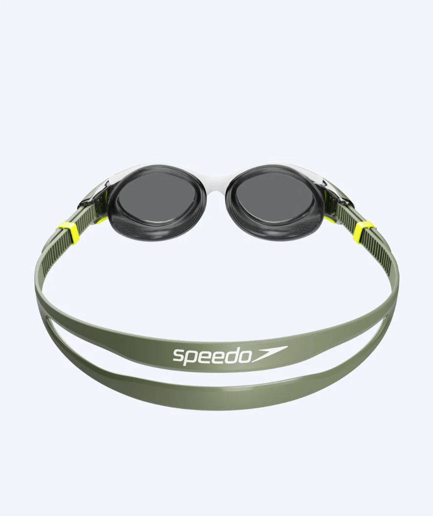 Speedo Schwimmbrille für Damen - Biofuse 2.0 - Grün/Weiß (Smoke Scheiben) - Image 2