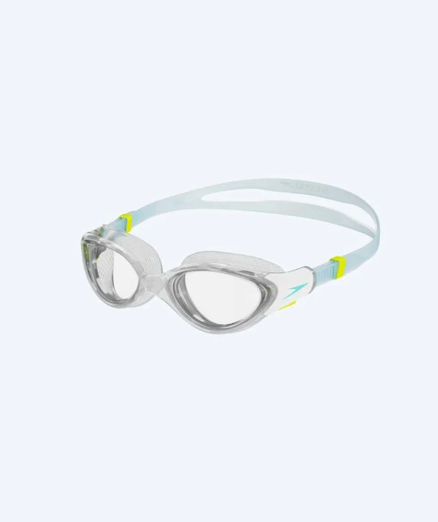 Speedo Schwimmbrille für Damen - Biofuse 2.0 - Klar/Blau