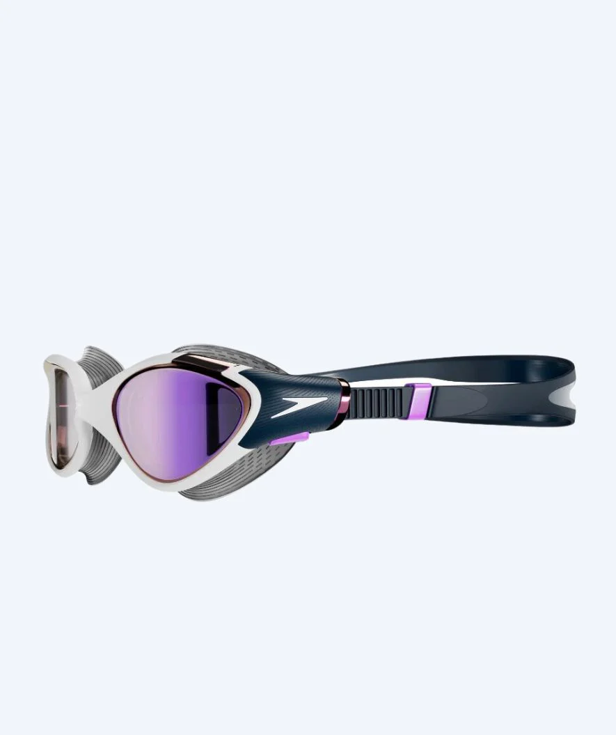 Speedo Schwimmbrille für Damen - Biofuse 2.0 Mirror - Donkerblau/Lila - Image 3
