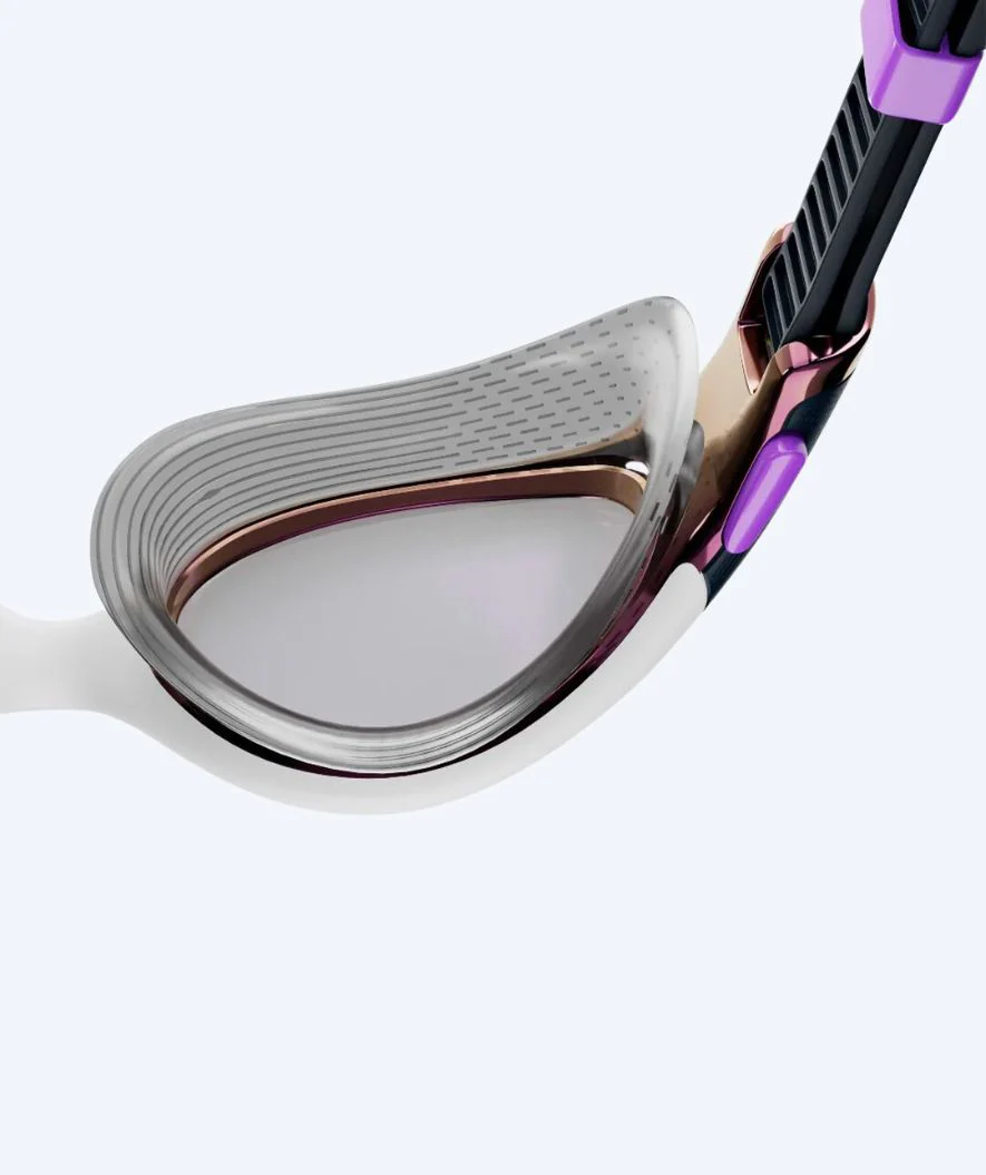 Speedo Schwimmbrille für Damen - Biofuse 2.0 Mirror - Donkerblau/Lila - Image 4
