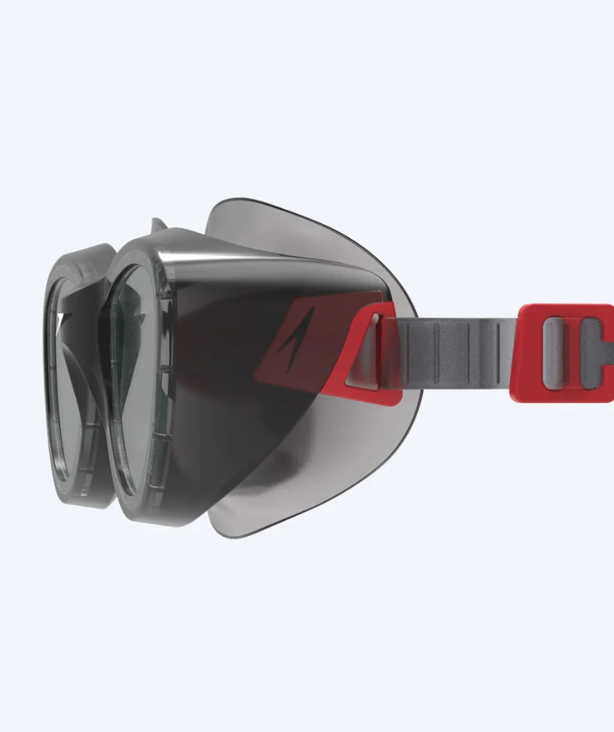 Speedo Schwimmbrille für Freizeitschwimmer - Futura Hydrospex - Schwarz/smoke - Image 3