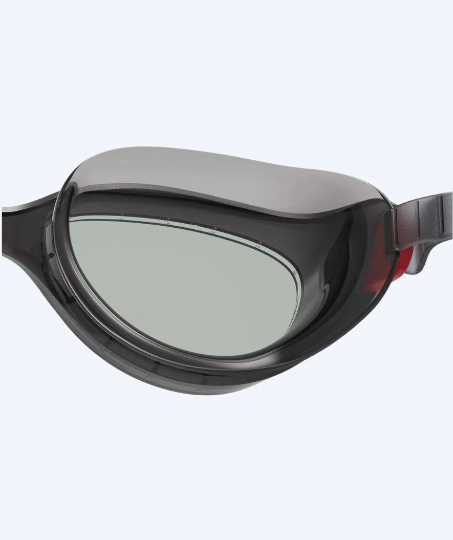 Speedo Schwimmbrille für Freizeitschwimmer - Futura Hydrospex - Schwarz/smoke - Image 4