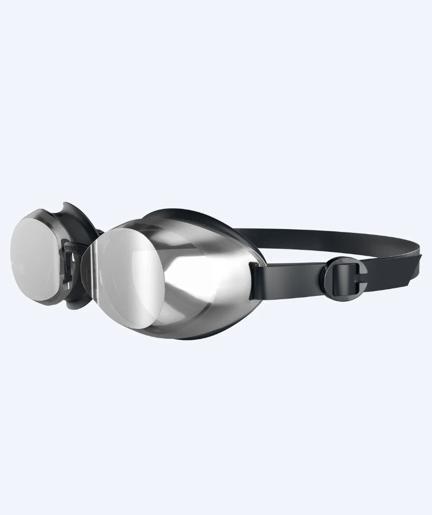 Speedo Schwimmbrille für Freizeitschwimmer - Jet 2.0 - Schwarz/Silber (Mirror Scheiben) - Image 3