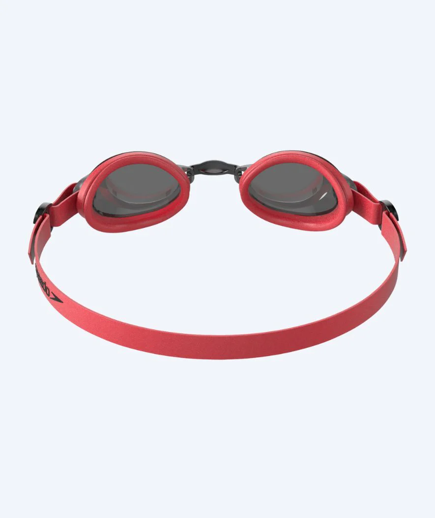 Speedo Schwimmbrille für Freizeitschwimmer - Jet - Rot (Smoke Scheiben) - Image 2