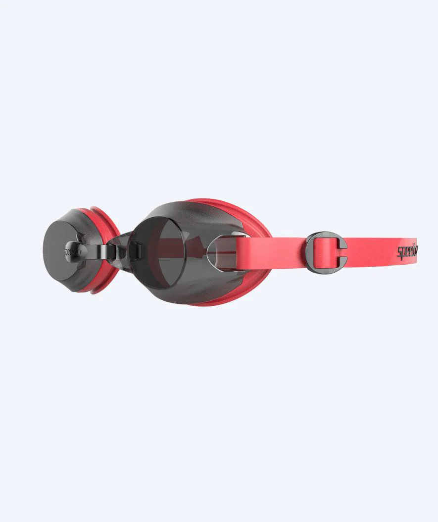 Speedo Schwimmbrille für Freizeitschwimmer - Jet - Rot (Smoke Scheiben) - Image 3