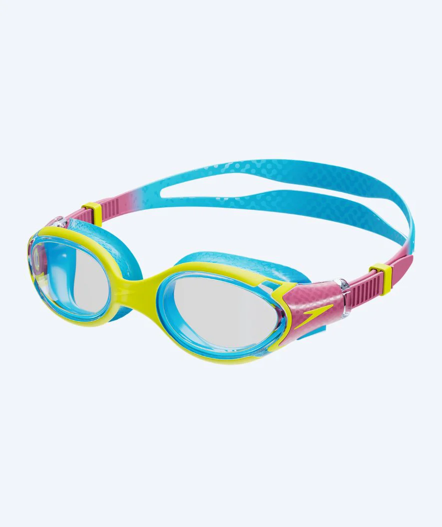 Speedo Schwimmbrille für Kinder (6-14) - Biofuse 2.0 - Gelb/Blau