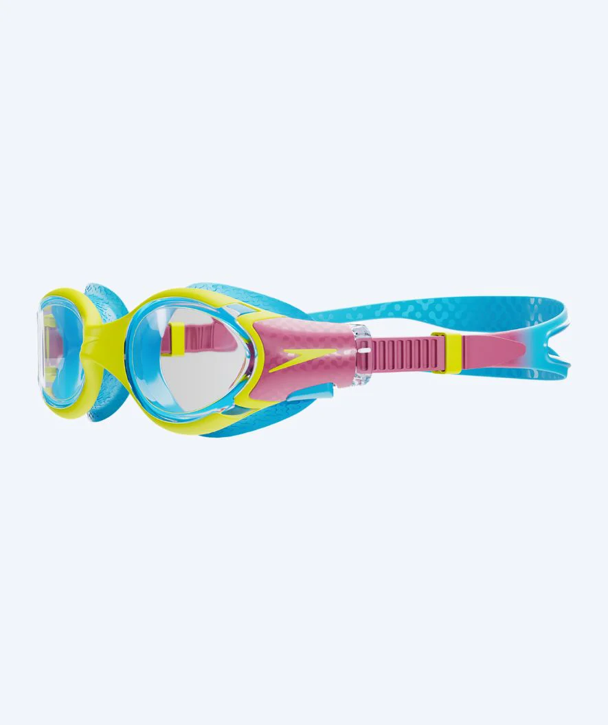 Speedo Schwimmbrille für Kinder (6-14) - Biofuse 2.0 - Gelb/Blau - Image 3