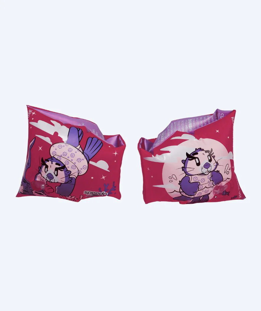 Speedo Schwimmflügel für Kinder (2-6) - Character Printed - Rosa/Lila
