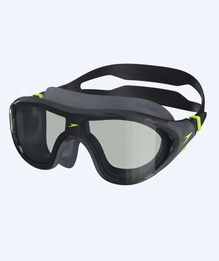 Speedo Schwimmmaske - Biofuse 2.0 - Schwarz (Smoke Scheiben)
