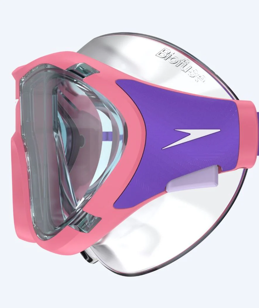 Speedo Schwimmmaske für Junioren - Biofuse 2.0 - Rosa/Lila - Image 3