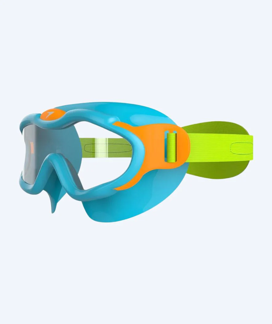 Speedo Schwimmmaske für Kinder (2-6) - Biofuse 2.0 - Grün/Orange - Image 2