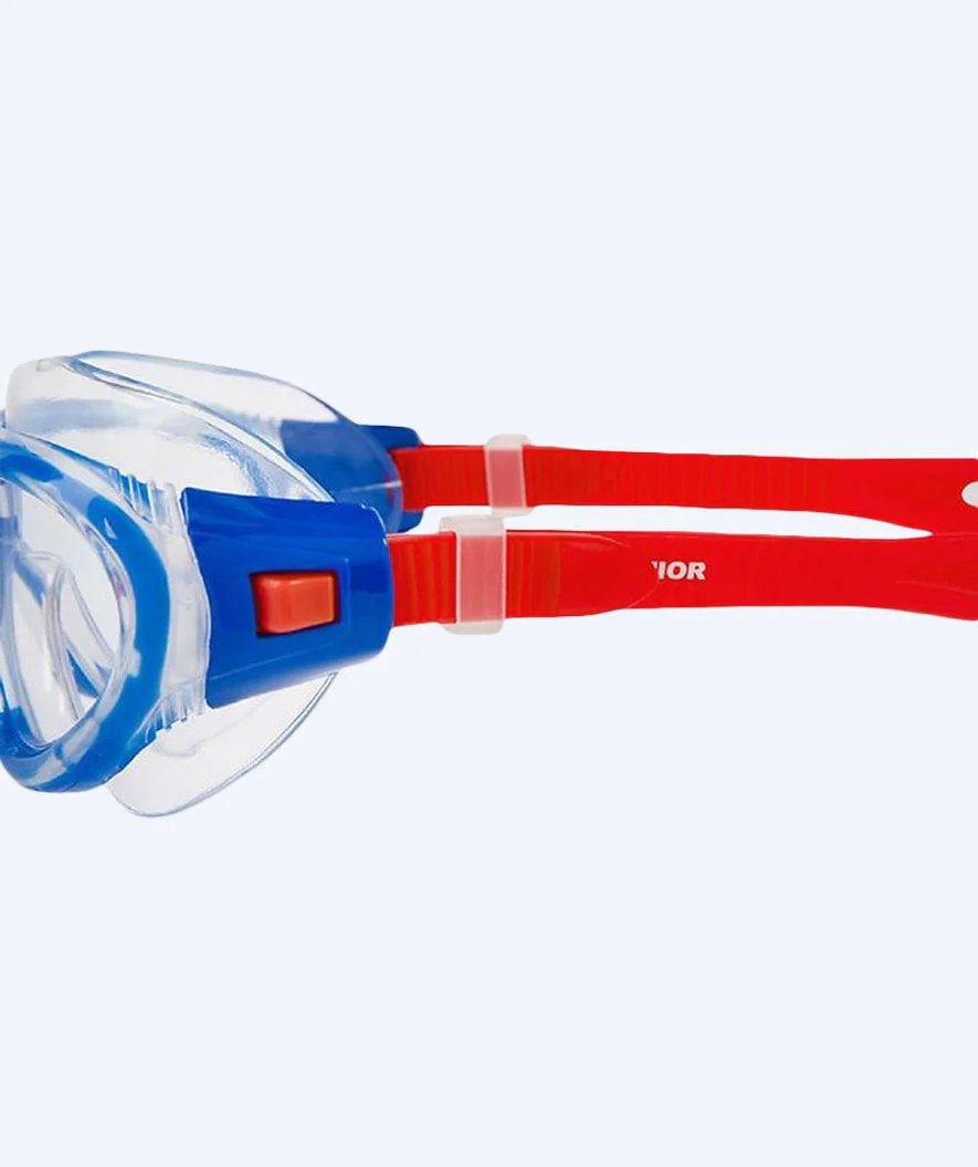 Speedo Schwimmmaske für Kinder (6-14) - Rift - Hellblau/Rot - Image 3