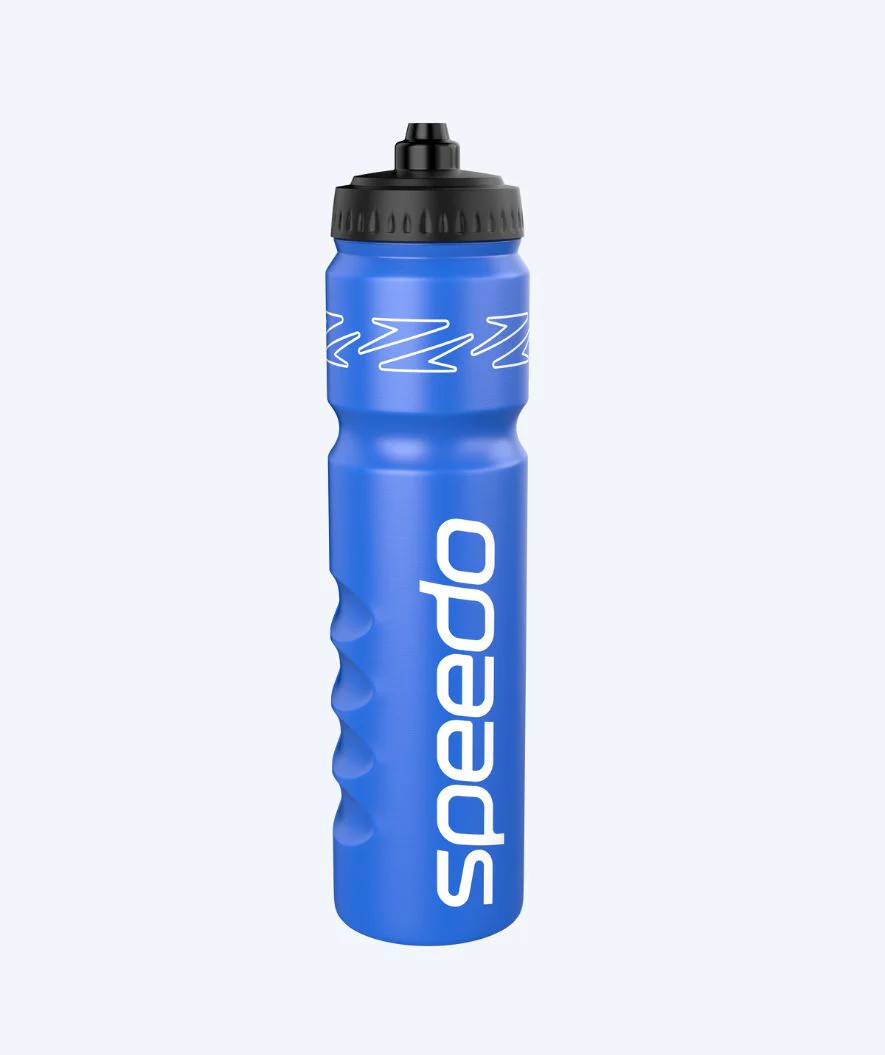 Speedo Trinkflasche - 1LTR - Blau/Weiß