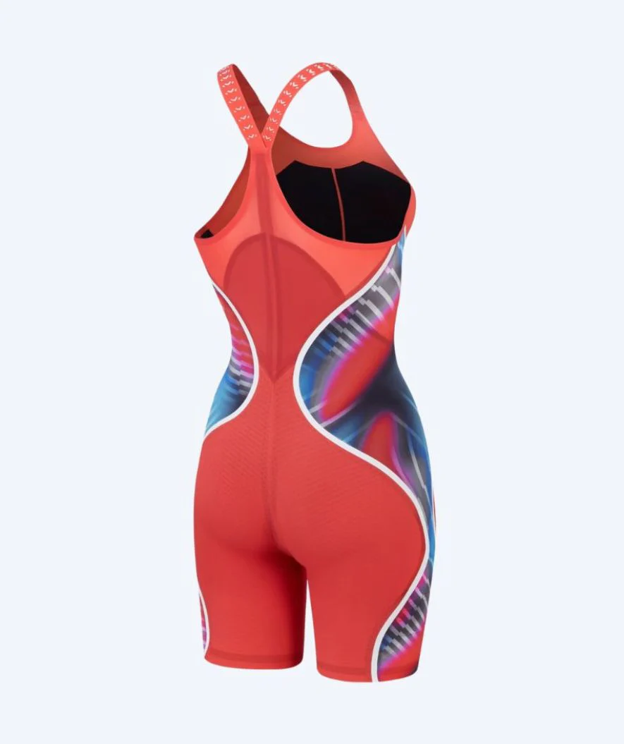 Speedo Wettkampf Badeanzug für Damen - LZR Pure Intent 2.0 - Rot/Lila - Image 5