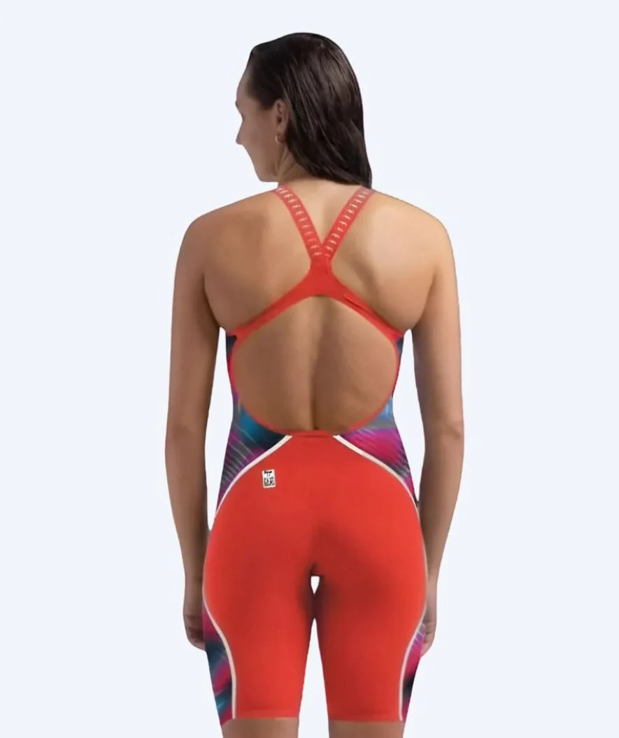 Speedo Wettkampf Badeanzug für Damen - LZR Pure Intent 2.0 - Rot/Mehrfarbig - Image 2