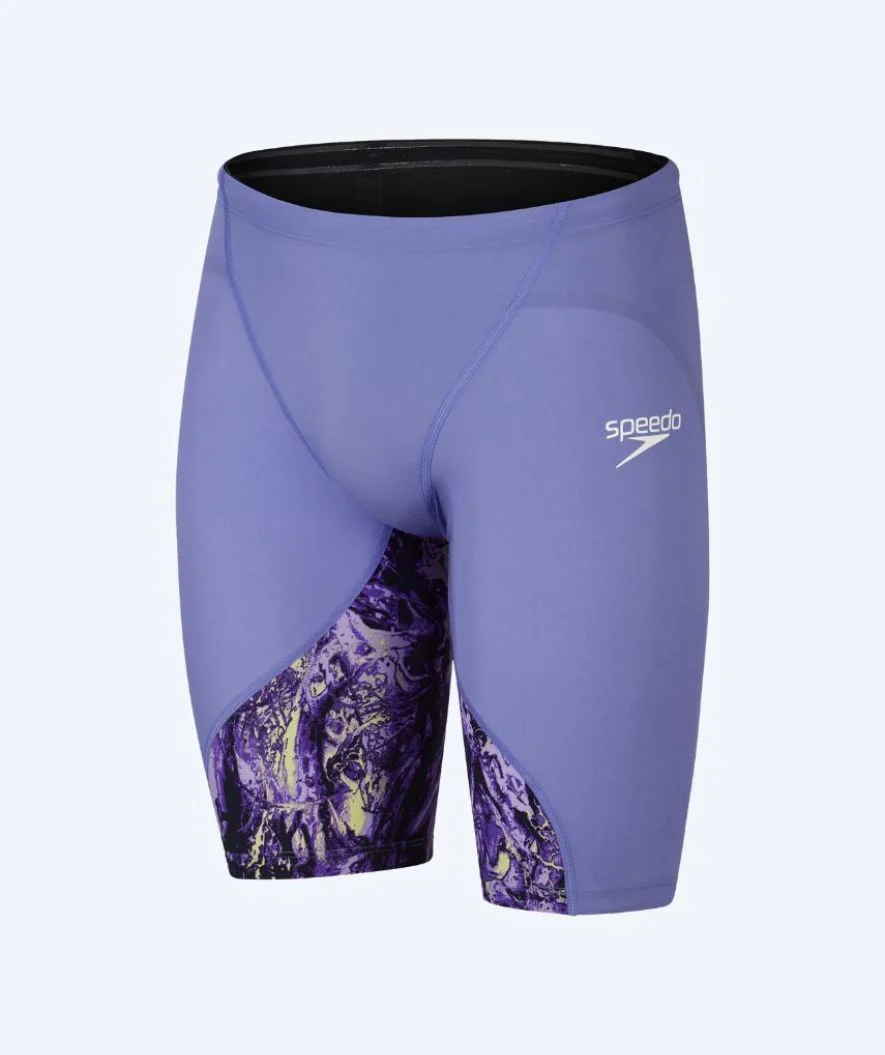 Speedo Wettkampf Badehose für Herren - LZR Ignite - Lila/Gelb - Image 7
