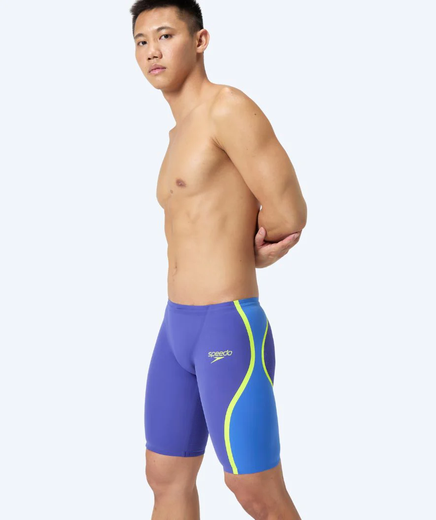 Speedo Wettkampf Badehose für Herren - LZR Pure Intent 2.0 - Blau/Gelb - Image 3