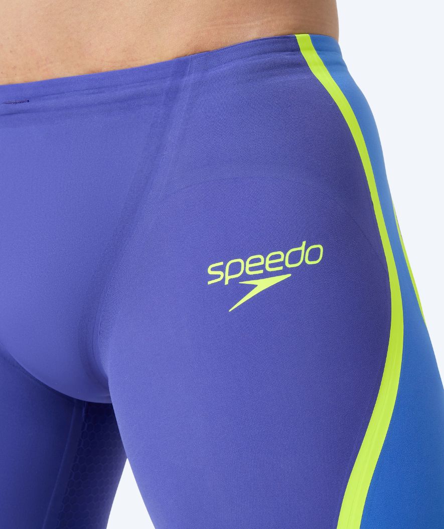 Speedo Wettkampf Badehose für Herren - LZR Pure Intent 2.0 - Blau/Gelb - Image 4