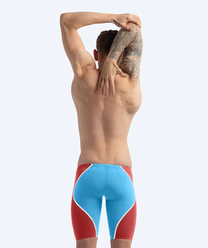 Speedo Wettkampf Badehose für Herren - LZR Pure Intent 2.0 - Blau/Rot - Image 2