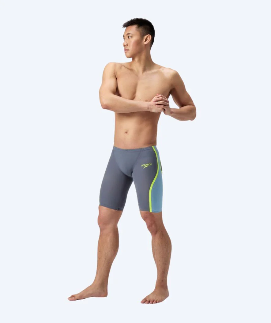 Speedo Wettkampf Badehose für Herren - LZR Pure Intent 2.0 - Grau/Gelb - Image 3