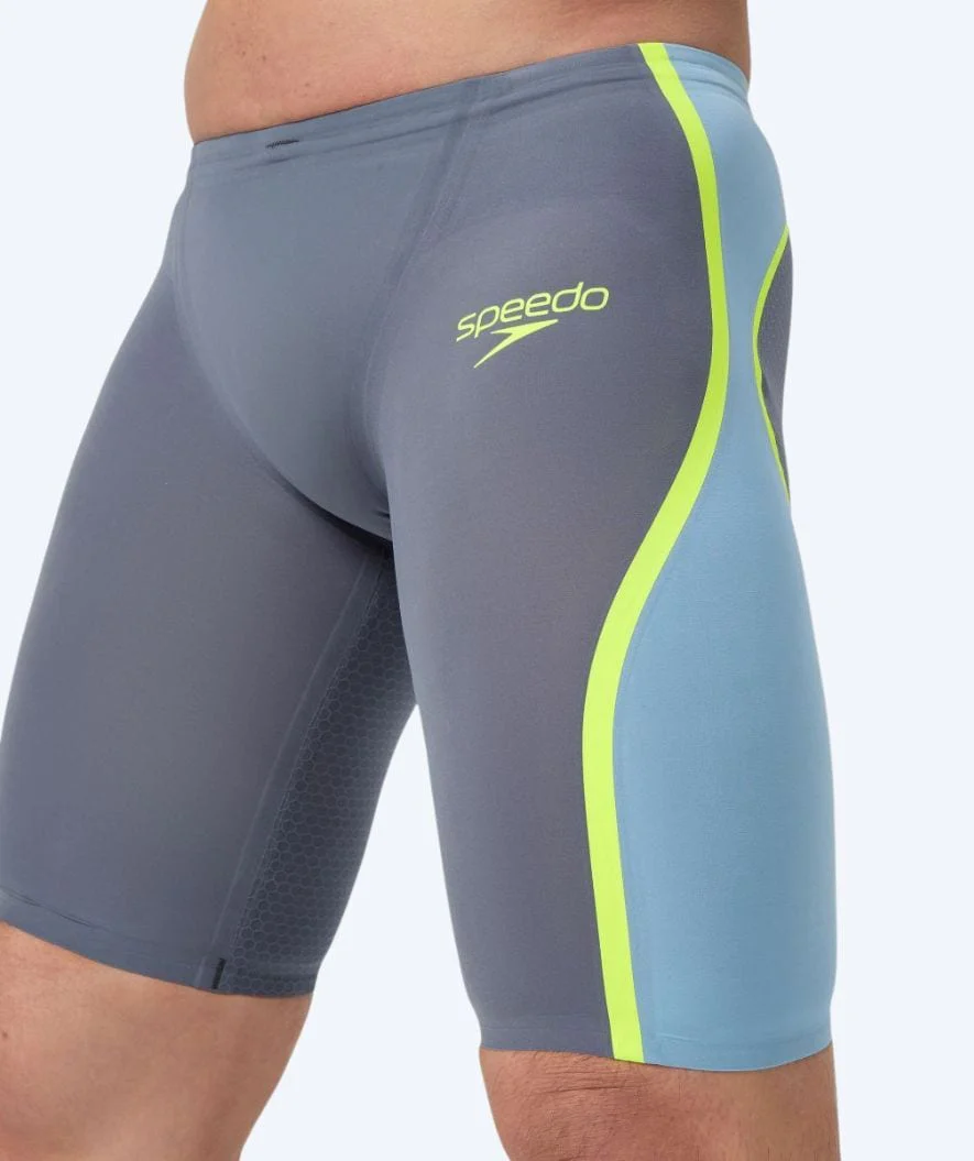 Speedo Wettkampf Badehose für Herren - LZR Pure Intent 2.0 - Grau/Gelb - Image 6