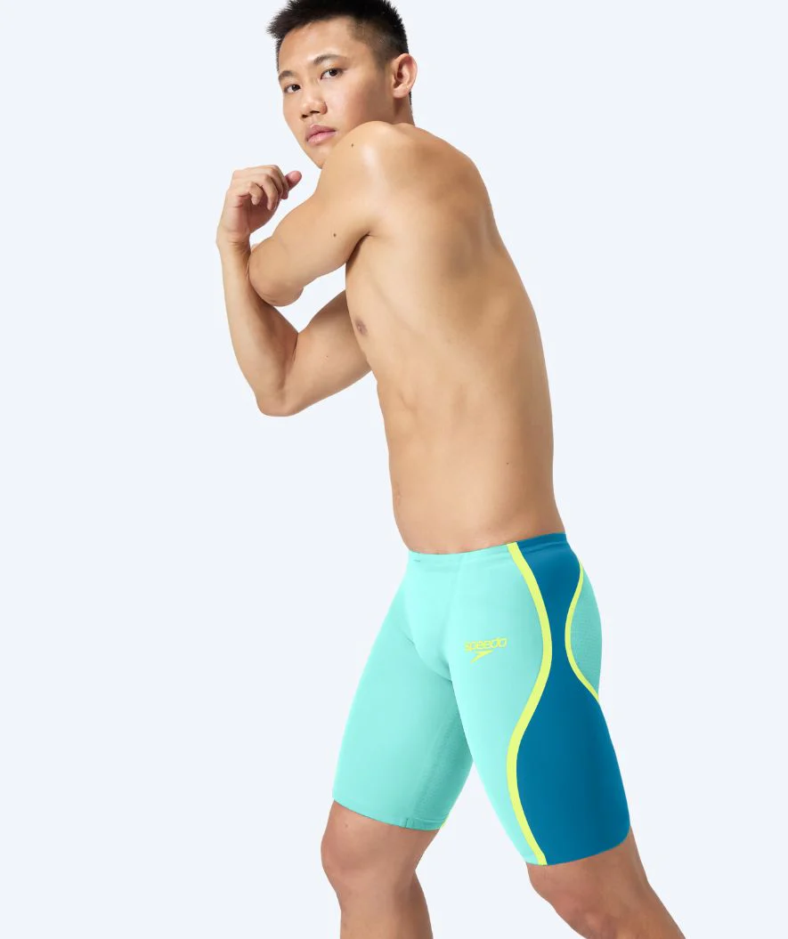 Speedo Wettkampf Badehose für Herren - LZR Pure Intent 2.0 - Hellblau/Donkerblau - Image 3