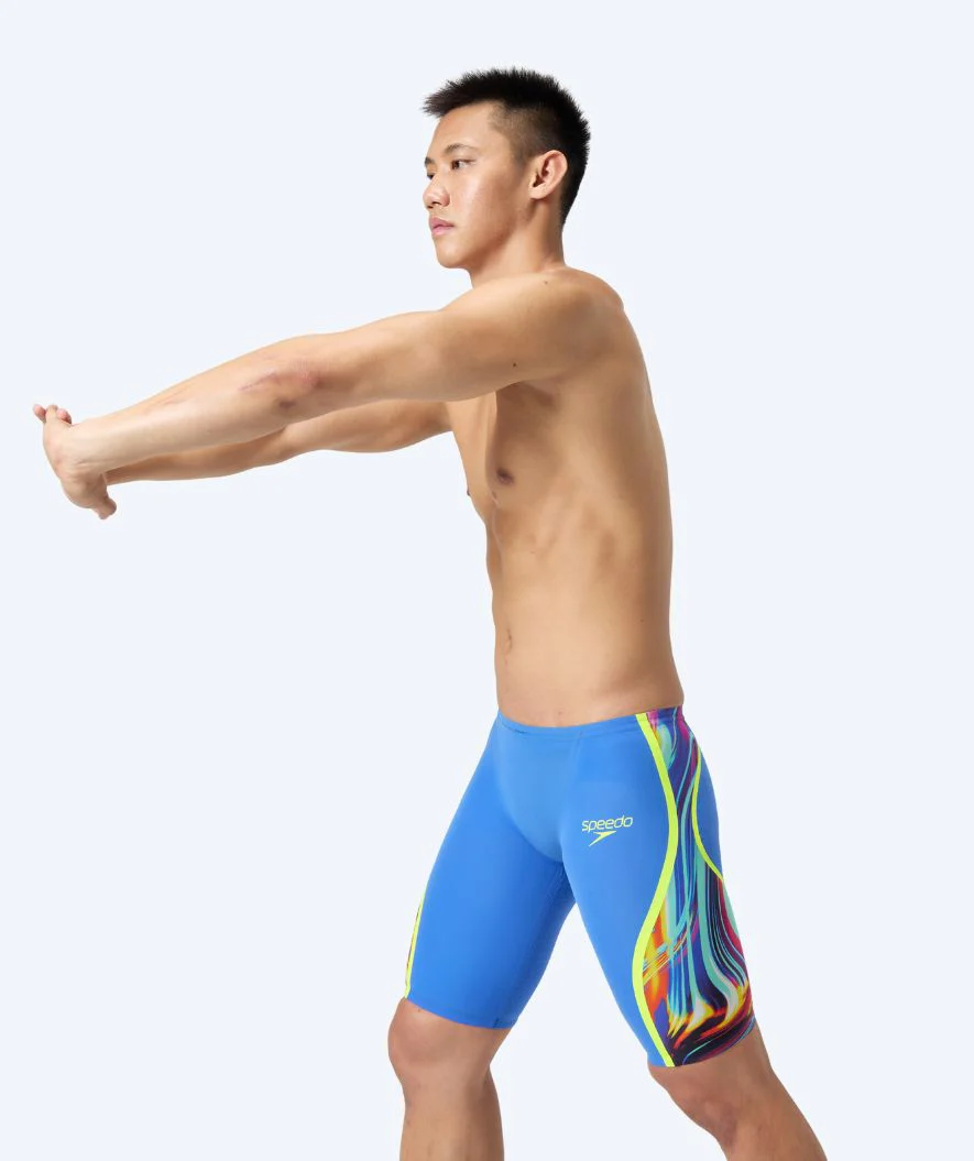 Speedo Wettkampf Badehose für Herren - LZR Pure Intent 2.0 - Hellblau/Mehrfarbig - Image 3