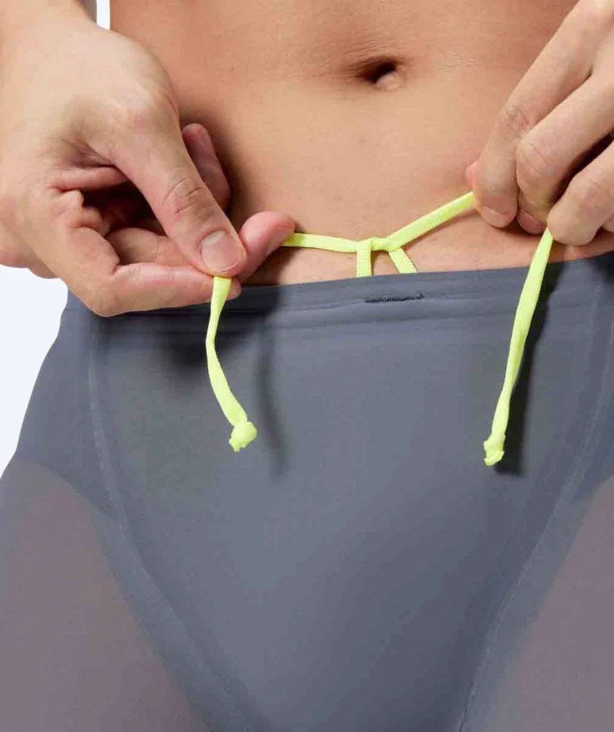 Speedo Wettkampf Badehose für Herren - LZR Pure Valor 2.0 - Grau/Gelb - Image 5